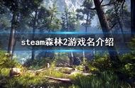 《森林之子》在steam叫什么？steam森林2游戏名介绍