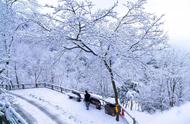 「九皇山」秘境九皇山，冬季玩雪正当时