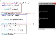 C# - 操作数组及元素 034