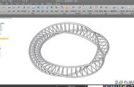 浩辰3D软件建模实例：莫比乌斯之环3D模型设计