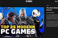 IGN 评选最近 10 年 25 大最佳 PC 游戏：《半条命：Alyx》第一