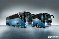 IAA 2022最新亮相，欧洲最豪华巴士之一，新一代赛特拉S 516 HDH实拍