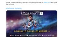 太空射击游戏《永恒空间2》官宣8月15日登陆XSX/S和PS5