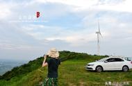 长沙近郊绝美“双胞胎”风车山，免费的夏日星空露营地