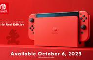 《超级马力欧兄弟惊奇》限定款任天堂Switch OLED主机公开