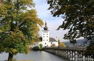 秋游奥地利 湖中梦幻的千年古城堡 沃特城堡